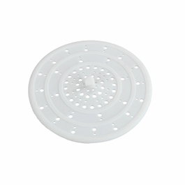 Wenko Filtro de desagüe de silicona Sava, blanco 8183100