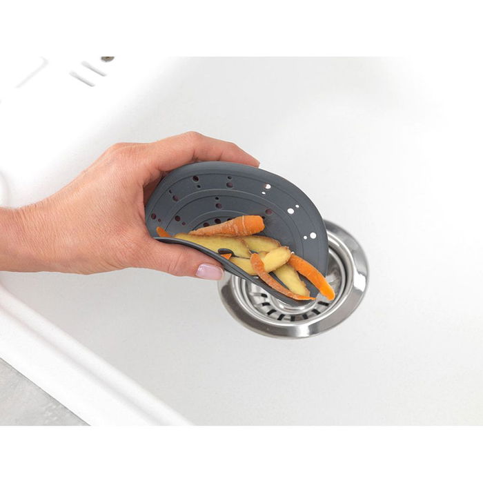 Wenko 53011100 Filtro Desagüe Silicona Gris