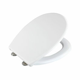 Wenko Tapa de inodoro Vorno Neo Blanco 37x46cm