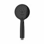 Wenko Cabezal de ducha Young 11cm negro