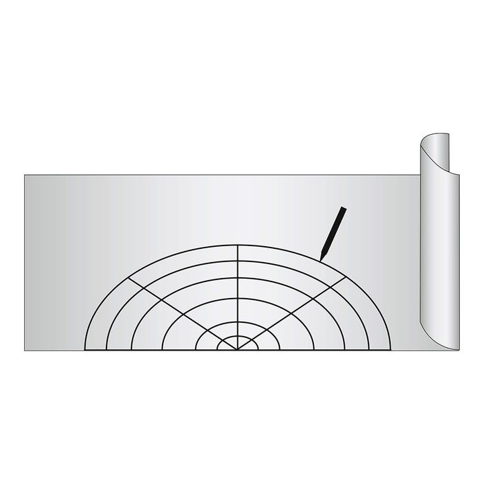 Wenko Lámina Antideslizante Extra Gruesa Gris 47040100, 50 x 150 cm