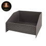 El Zorro Cesta quemador de pellets 30 x 25 x 17 cm