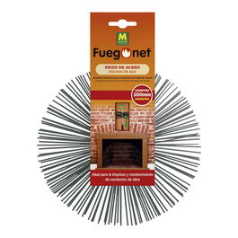 Massó Deshollinador Erizo de Acero Ø 200 mm para Chimeneas de Obra