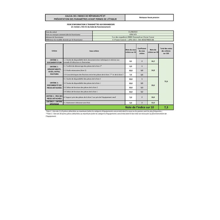 Hidrolimpiadora Kärcher K 3 POWER CONTROL 1600 W 380 l/h