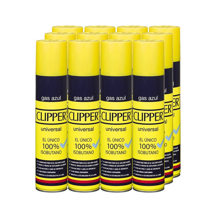 Clipper Cartucho de gas isobutano 300ml Clipper Cartucho de gas isobutano 300ml