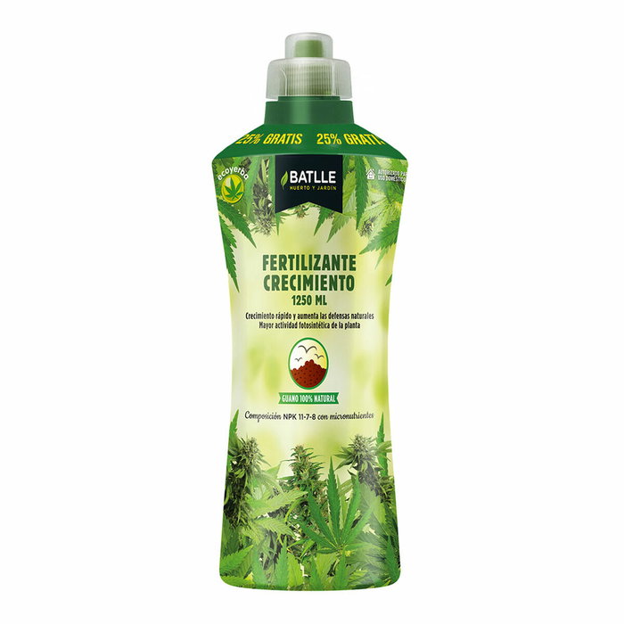 Batlle Fertilizante ecoyerba para crecimiento 1250 ml Batlle Fertilizante ecoyerba para crecimiento 1250 ml