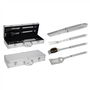 Bbq Collection Conjunto 4 Utensilios Barbacoa Acero Inoxidable 43 Cm Caja Aluminio