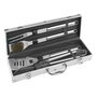 Bbq Collection Conjunto 4 Utensilios Barbacoa Acero Inoxidable 43 Cm Caja Aluminio