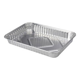 Null Pack de 4 Bandejas Desechables Rectangulares 32 x 23 x77 x 4 cm para Barbacoa