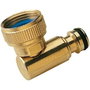 Aqua Control Conector roscado hembra de latón forma de codo ¾ pulg