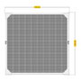 Schellenberg Mosquitera Easy Click, blanca, 100 x 120 cm