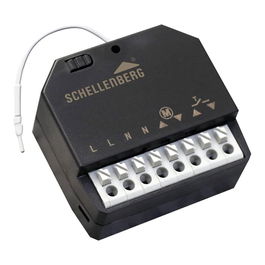 Schellenberg Receptor Inalámbrico 20018 para Motor de Persiana y Toldo con Control Inalámbrico, Frecuencia 868MHz