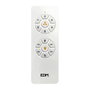 Edm Mando a distancia con receptor para referencia 33815 Blanco Polipropileno