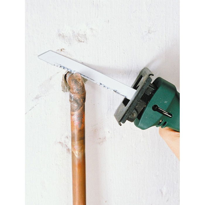 Wolfcraft 2298000 Hojas de Sierra de Sable BIM para Metal Fino (150mm, Pack 2uds)