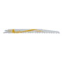 Wolfcraft 2295000 Hojas de Sierra de Sable CV para Madera Basto, 230 mm, Pack 2 Unidades