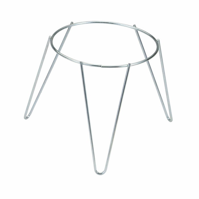 Sauvic Soporte para macetero de pie zincado 18 cm
