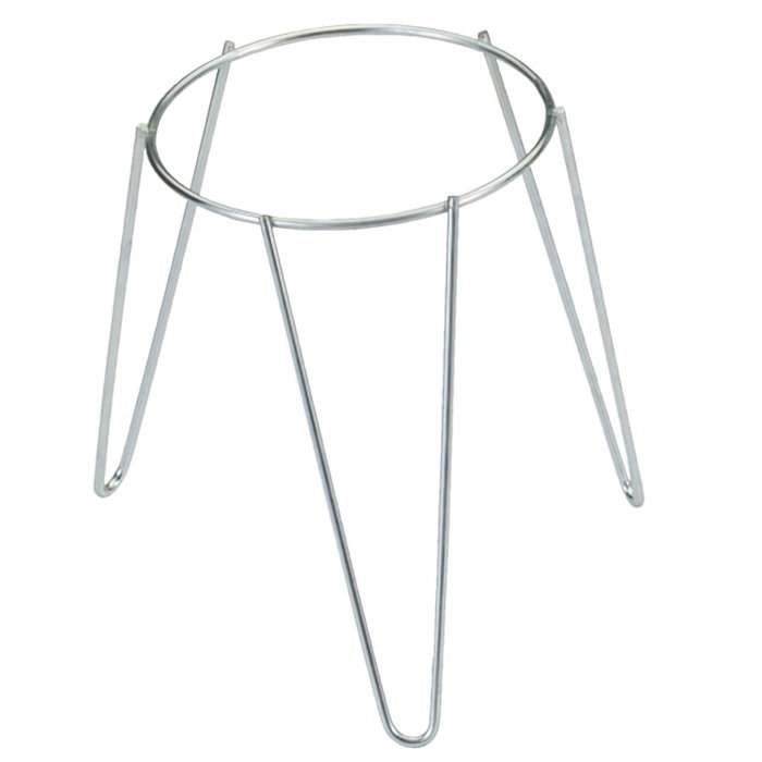 Sauvic Soporte Macetero Pie Zincado 18cm