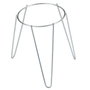 Sauvic Soporte Macetero Pie Zincado 18cm