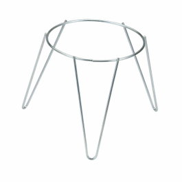 Sauvic Soporte para macetero de pie zincado ø22 cm