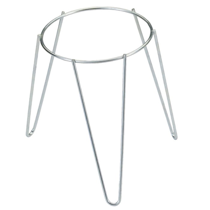 Sauvic Soporte para macetero de pie zincado ø24 cm