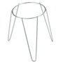 Sauvic Soporte para macetero de pie zincado ø24 cm
