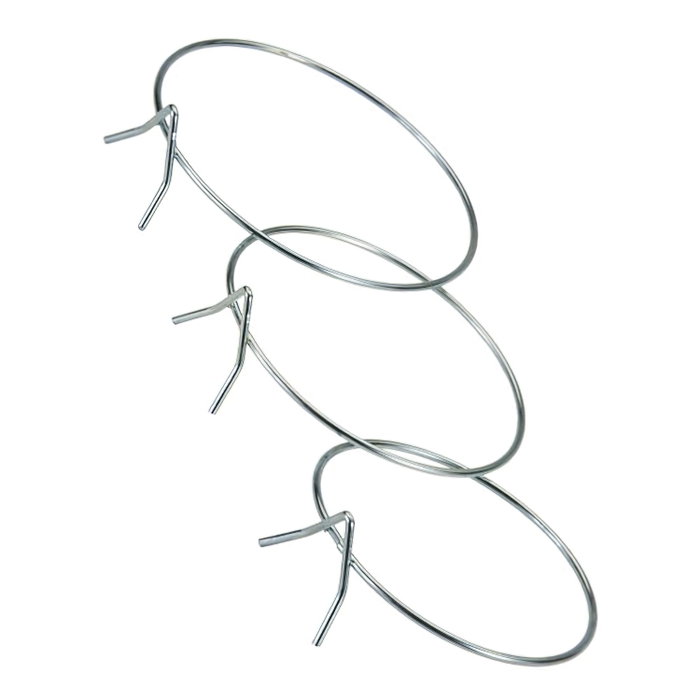 Sauvic Soporte Macetero Pared Zincado 18cm Sauvic Soporte Macetero Pared Zincado 18cm