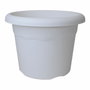 Plastiken Maceta de inyección color blanco ø35 cm