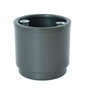 Plastiken Hidrojardinera con Sistema Autorriego Color Antracita Ø 26 cm, 12 Litros Capacidad, para Exterior e Interior