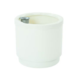 Plastiken Hidrojardinera Redonda Blanco Ø 22 x 21 cm Polipropileno