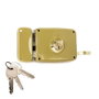Lince Cerradura de sobreponer con cilindro 5125a entrada 100mm mano izquierda acabado bicapa oro