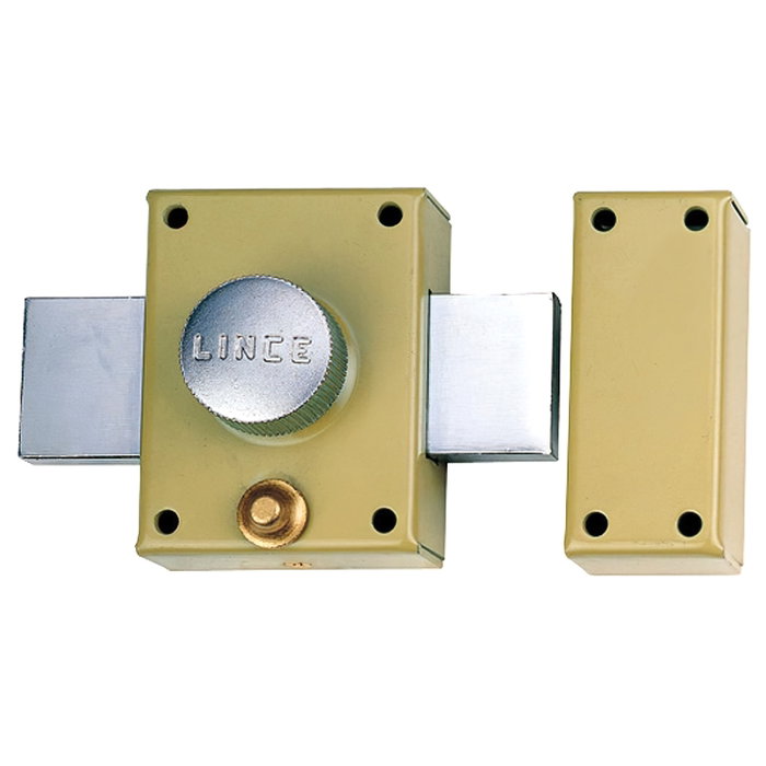 LINCE Cerradura de sobreponer 3910 HE B-50mm LINCE Cerradura de sobreponer 3910 HE B-50mm