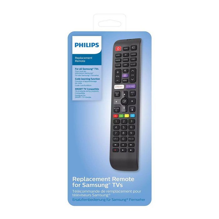 Philips Mando a distancia SRP4010/10 para TV Samsung Negro hasta 10m