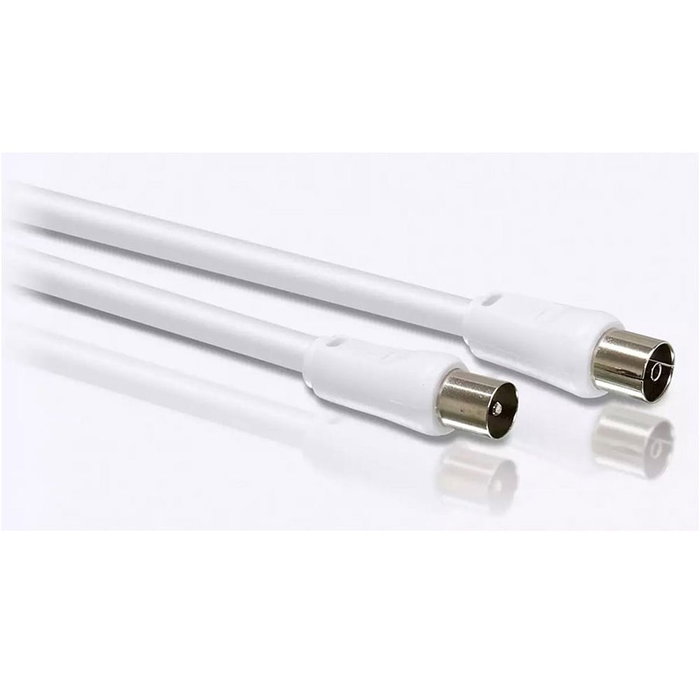 PHILIPS Cable coaxial de antena 1,5m Blanco Swv2516w/10