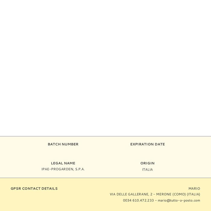 Silla apilable "klik klak" color blanco klk76cbi progarden.