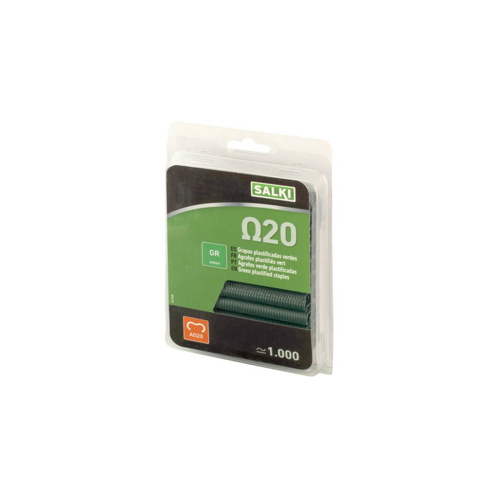 Salki Grapas omega 20 verdes, 1000 uds Salki Grapas omega 20 verdes, 1000 uds