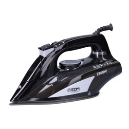 Edm Plancha de vapor 2800 W Modelo Grande Antracita