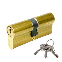 Cisa 08010.29.0 Cilindro Logoline 45x45mm Latón 5 Pitones 3 Llaves