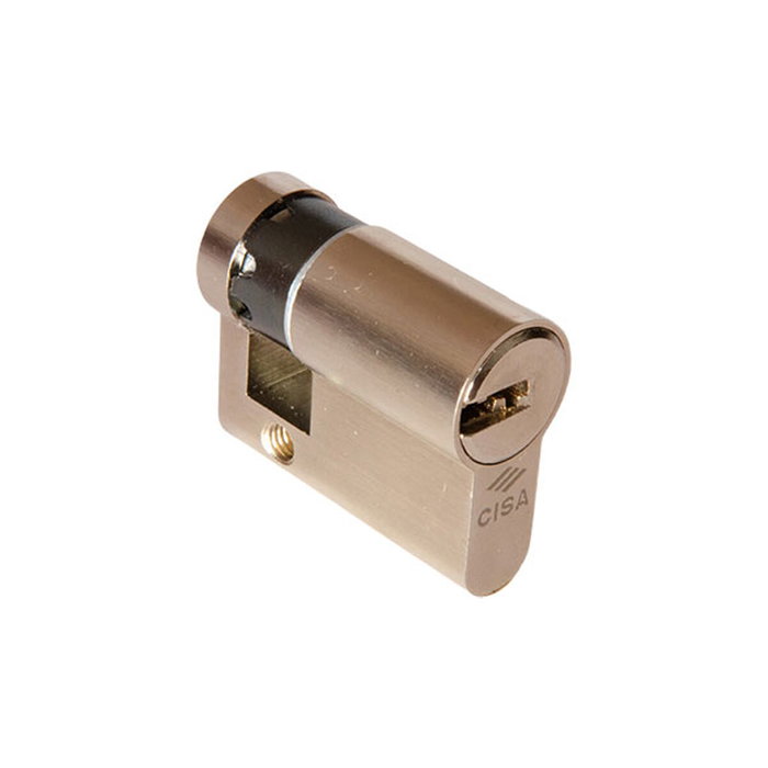 Cisa Cilindro asix 30x40mm niquelado leva corta Cisa Cilindro asix 30x40mm niquelado leva corta