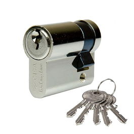 Cisa 08030.02.0.12.lc Cerrojo Níquel Leva Corta 30x10mm con 5 Llaves