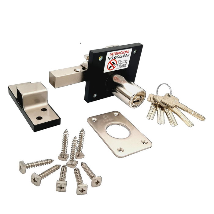 Lince Cerrojo de Alta Seguridad 7930r Cromo Mate 97930rcm