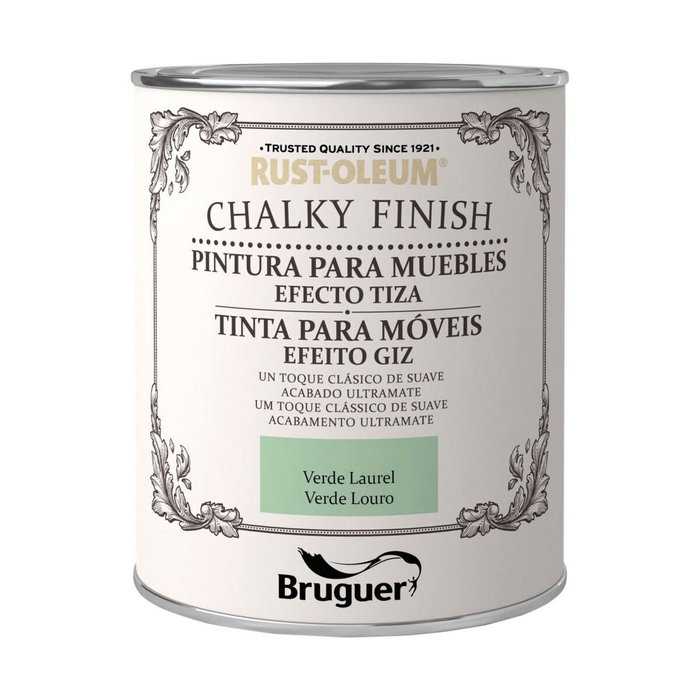Bruguer Rust-oleum chalky finish verde laurel 750 ml Bruguer Rust-oleum chalky finish verde laurel 750 ml