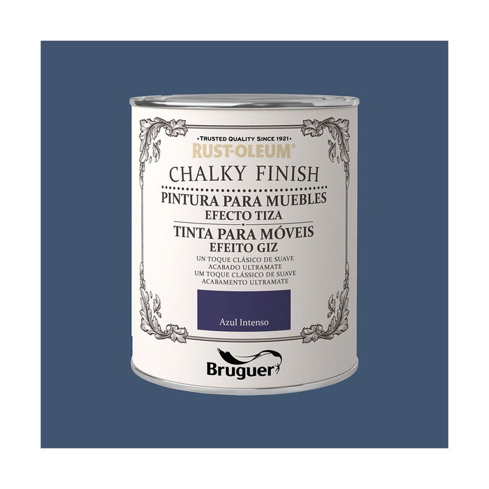 Bruguer Rust-oleum Chalky Finish Azul Intenso 750 ml Bruguer Rust-oleum Chalky Finish Azul Intenso 750 ml