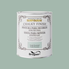 Rust-Oleum Chalky Finish Pintura al Agua Efecto Tiza Muebles Verde Provensal 750 ml 5733888