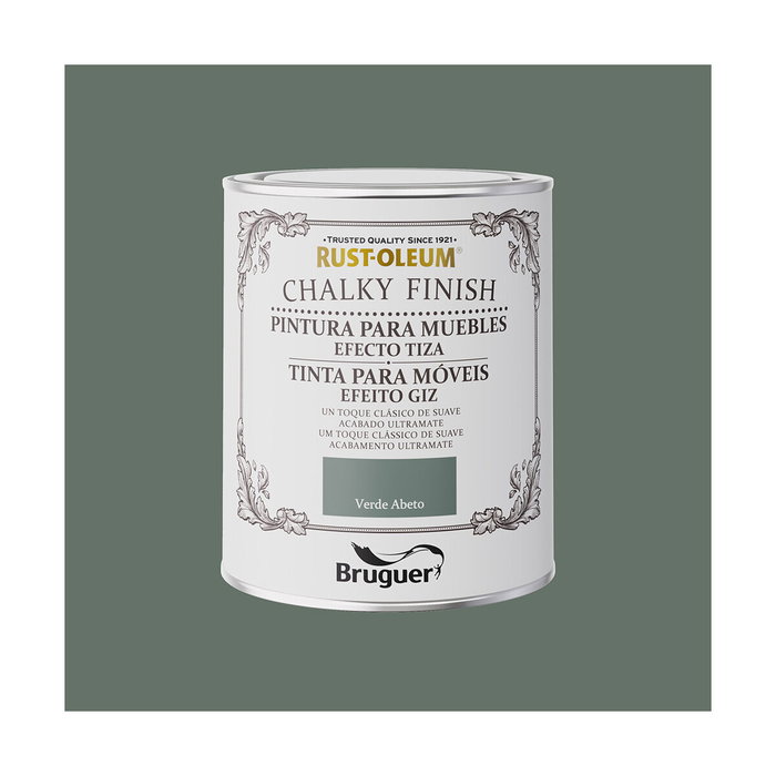 Bruguer Rust-oleum chalky finish Verde abeto 750 ml Bruguer Rust-oleum chalky finish Verde abeto 750 ml
