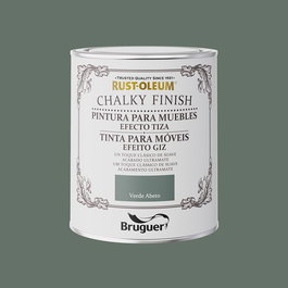 Rust-Oleum Pintura Chalky Finish Muebles Verde Abeto Efecto Tiza Ultra Mate 750 ml 5733889