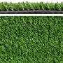Faura Césped Artificial Moqueta, Rollo 2 x 5 m, 7 mm, Verde Intenso, para Tránsito Moderado