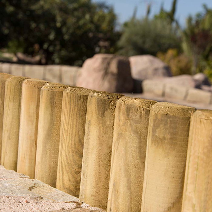 Faura Bordura de Madera Autoclave Nivel 3 Modelo Vampiro 30 x 7 x 105 cm (Ancho por Tabla 7 cm)