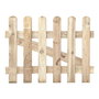 Faura Puerta de Valla Clásica 80 x 100 cm, Madera Autoclave Nivel 3, Ancho Tabla 9 cm, Espesor 1.8 cm