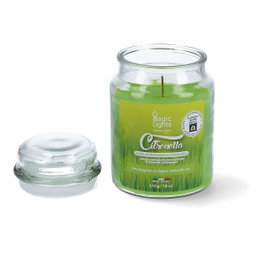 Magic Lights Vela de citronela en tarro 510 ml