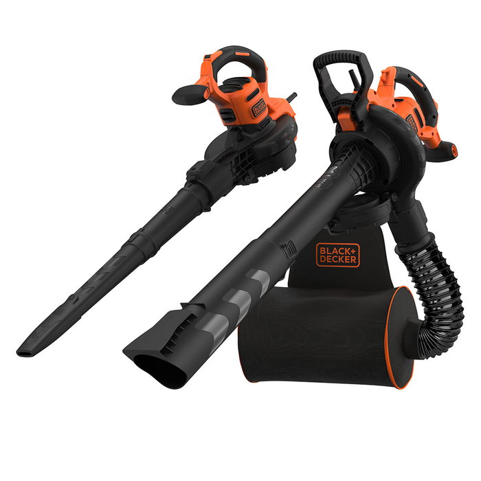 Black + Decker BEBLV300-QS Aspirador Soplador Triturador de Mochila 3000W 72L Black + Decker BEBLV300-QS Aspirador Soplador Triturador de Mochila 3000W 72L